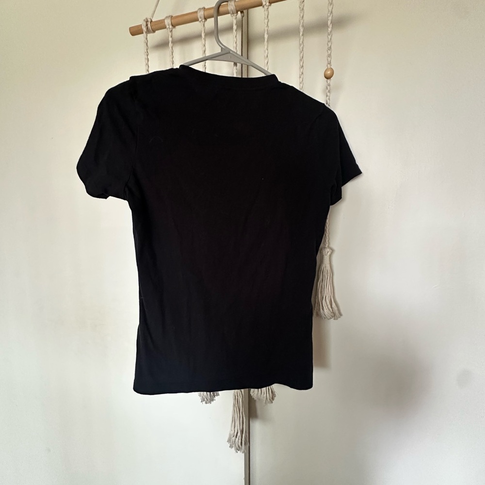 True Religion Black Graphic T-Shirt Size Small - Picture 2 of 3